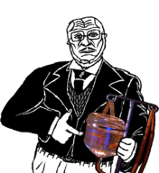 bald clothes glasses holding_object iv looking_at_you mustache suit transparent_background variant:sidson // 743x811 // 177KB