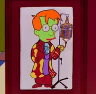 artist:nimepeino bighead nas:son_of_the_mask the_dud the_simpsons tim_avery // 536x524 // 45KB