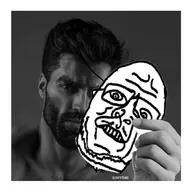 glasses looking_at_you mask mustache nas_gigachad nose stubble variant:sidson white_skin wrinkles // 782x780 // 108KB