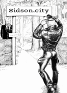 artist:scullybully gay leather leather_daddy Subvariant:sidshame tom_of_finland Trend:leather variant:sidson // 524x720 // 397KB
