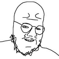 beard eyes forehead_lines glasses smiling teeth Variant:Smart_Sid // 636x636 // 16KB