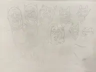 anthro anthropomorphic Artist:natt_daneclaw fox foxes furry furry_girl hand_drawn pencilslop subvariant:Sheila tradtional_art variant:sidson vixen // 4032x3024 // 1.4MB