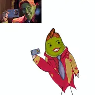 artist:Prestigious_Grade539 bird nas:son_of_the_mask painting tim_avery // 1280x1280 // 212KB