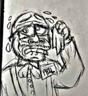 bowtie character:philson nervous subvariant:philson sweaty // 1065x1165 // 2.5MB