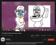 artist:nimepeino baby diaper Jr rant rantsona sidkid sidson_junior skibidi_toilet subvariant:darwin YouTube // 738x596 // 86KB