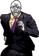 arm bald clothes frown glasses hand necktie running suit torso variant:sidson // 260x370 // 19KB